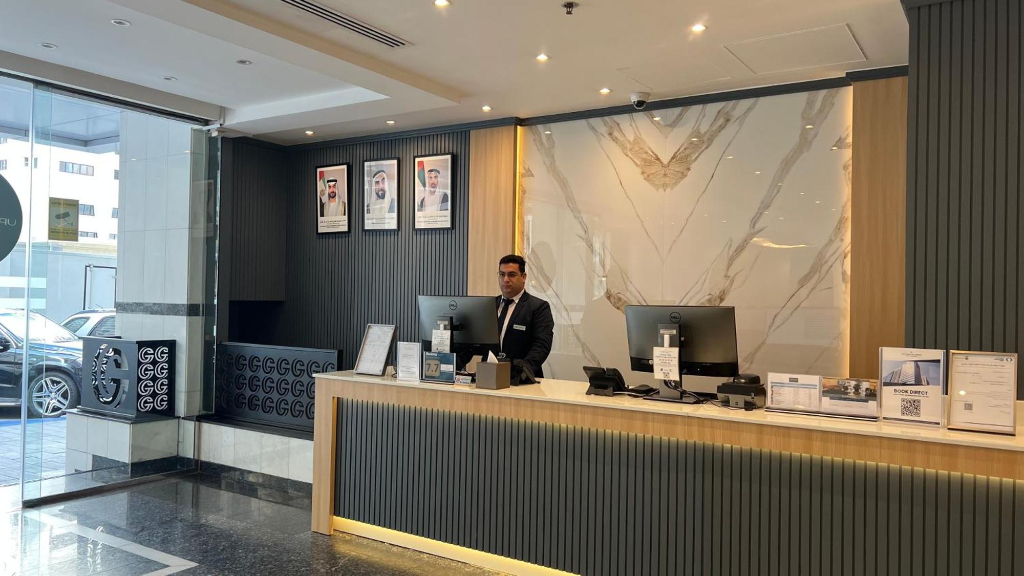 Uptown Hotel Apartments Abu Dhabi By Gewan Exterior photo