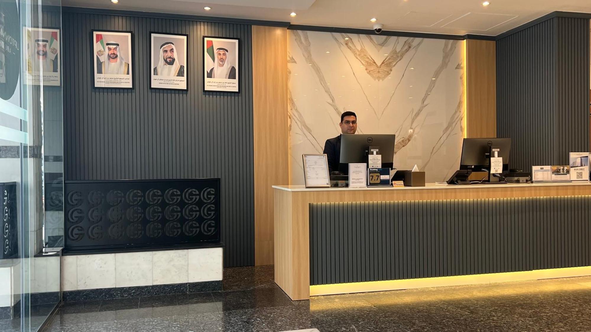 Uptown Hotel Apartments Abu Dhabi By Gewan Exterior photo